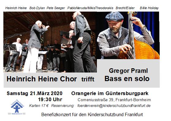 Heine Chor Flyer Orangerie