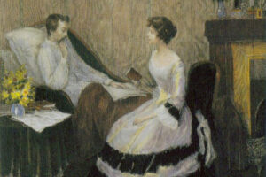 Heinrich Lefler: Heinrich Heine und Elise Krinitz